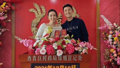 王蔷宣布与男友张浩结婚喜讯 女方曾是中国女网一姐