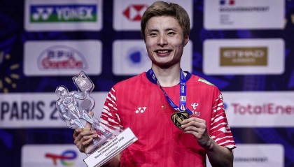 十年首冠!世锦赛-石宇奇复仇昆拉武特 国羽第15次男单折桂