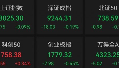 A股三大指数小幅低开,互联网电商概念活跃