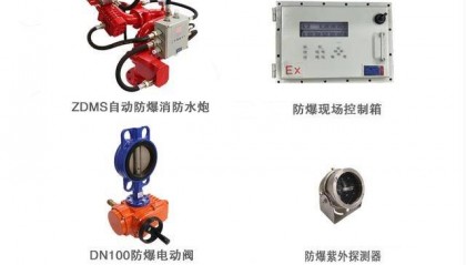 流量40L升的ZDMS0.8/40S-HBHX/EX防爆型自动消防水炮