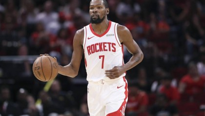 杜兰特2年9000万美元续约火箭 生涯总薪水历史第1