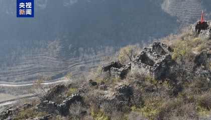 150多间石屋藏于峭壁 山西盂县发现一处明代古寨遗址