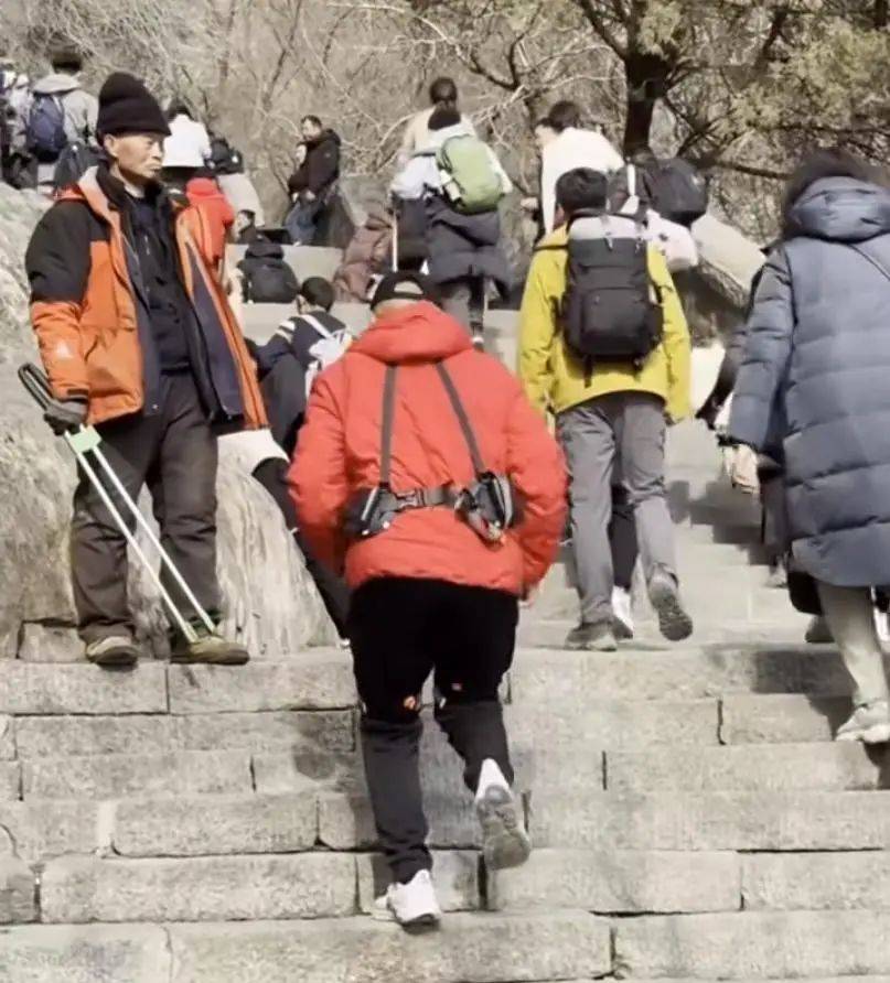 “登山机器人”在泰山试用，网友：我又行了