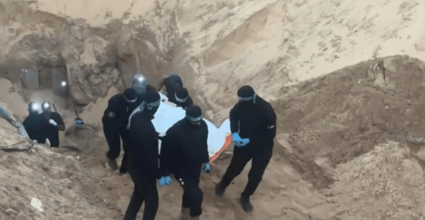 哈马斯“假装寻找遗体”,激怒以色列撕毁停火协议